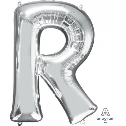 P50 35" (Silver) Letter R SuperShape™